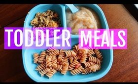 WHAT MY TODDLER EATS | MEAL IDEAS FOR TODDLERS