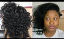 BANTU KNOT OUT ON BLOWN OUT NATURAL HAIR ! | Tutorial