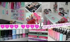 Room Tour and Organization Tips!