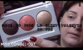 Make Up Pour la Saint Valentin ou pas....(Routine Teint Inside) / Miss Coquelicot