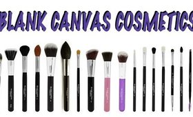 New Makeup Brushes!! Blank Canvas Cosmetics; Irish Beauty Focus