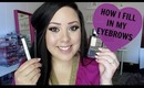 How I Fill in My Eyebrows Using Eyeshadow! AndreaMatillano