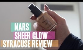 NARS Sheer Glow Foundation Review - Shade Syracuse | Siana