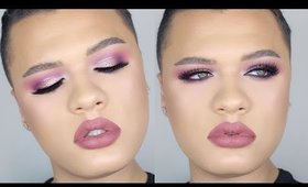 Purple Smokey Eyes | Valentines Day Glam Makeup Tutorial