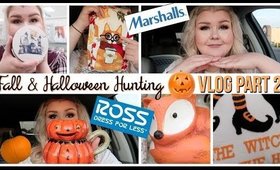 Part 2 : Fall and Halloween Hunting Vlog FEAT Marshalls & Ross