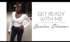 Get Ready With Me: Makeup, Hair & Outfit | Senior Dinner 2015
