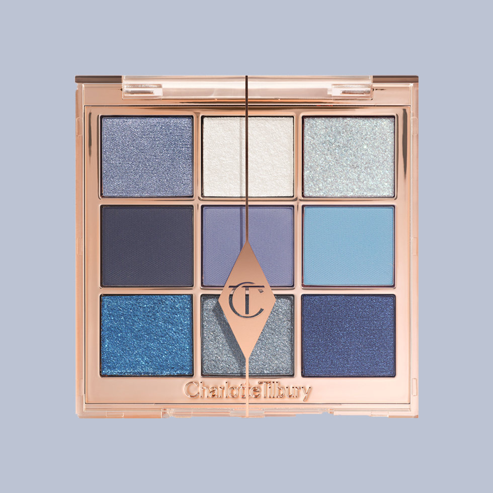 Charlotte Tilbury Palette of Beautifying Eye Trends in Denim Dimension