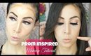 Prom Inspired Tutorial PLUS 2 Dress Options | Spring Makeup