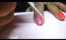 Shut up and Kiss me Nail Tutorial!