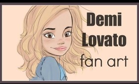 Fanart Drawings Series - Demi lovato | by DebbyArts