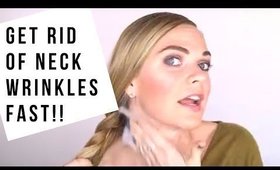 How to Get Rid of Deep Neck Wrinkles A.K.A: Tech Neck!!!!