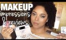 Makeup Reviews & First Impressions | SUNDAY RILEY TARTE & MORE | BEST MAKEUP FOR DRY / NORMAL SKIN?