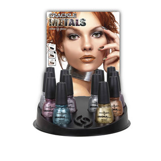 China Glaze Crackle Metals Collection
