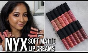 NYX Soft Matte Lip Creams (New Shades) | Swatches & Review | Stacey Castanha