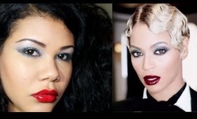 Beyonce "Haunted" Music Video Inspired Makeup