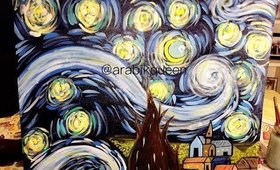 Mi pasatiempo favorito (pintar) : starry nite