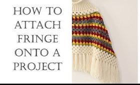 How To Attach Fringe | Easy Tutorial