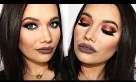 Warm Fall Smokey Eye Makeup Tutorial