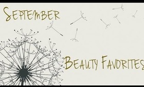 September Beauty Favorites