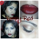 Vampy Red Lips