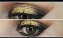 Maquillaje Dorado para ojos con cuarteto de Bissu #12  #28