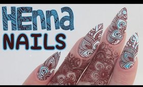 HOW TO: HENNA NAILS TUTORIAL