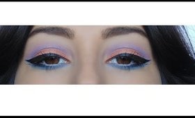 Sunset Eye Make Up Tutorial With Sleek Del Mar Palette | MARIA QUINTAS