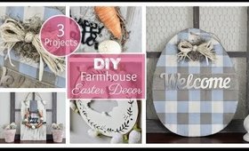 DIY Farmhouse Easter Decor | 3 AFFORDABLE Projects
