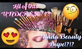 Quality Beauty Goods from China UNBOXING ( HUDA BEAUTY PALETTE DUPE???) 🤔l TotalDivaRea