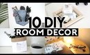 10 DIY Room Decor 2017! (Tumblr Inspired) Organization & Trendy Recycled Items!
