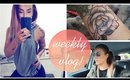 Weekly Vlog| New Tattoo & Working With Brands 🤔