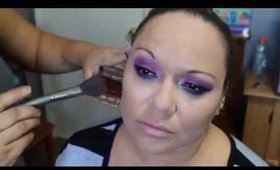 PINK AND PURPLE SMOKED OUT- URBAN DECAY ELECTRIC P