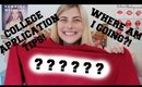 My College Application Tips + Where I'm Going! | ScarlettHeartsMakeup
