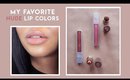 my favorite nude lipsticks for med-dark skin