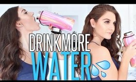 13 Ways To Drink MORE WATER !!