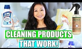 FAVORITE CLEANING PRODUCTS THAT WORK!