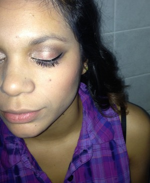 Did my friends makeup for new years eve 💄
