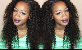 Aliexpress Install | Virgin Peruvian Deep Curly |Yvonne Hair HY Wigs