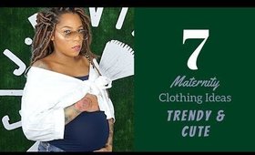 Pregnancy Lookbook | 7 Trendy Comfy & Cute Everyday Outfits