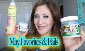 May Favorites & Fails 2015 (Beenigma, Coconut Oil, Eva NYC, Model Co, Sephora , Maybelline)