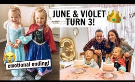 JUNE + VIOLET'S 3RD BIRTHDAY PARTY | Kendra Atkins