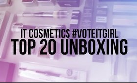 IT COSMETICS #VOTEITGIRL TOP 20 UNBOXING! | heysabrinafaith