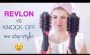 I Tried Revlon Original vs Knock Off One Step Styler | Milabu