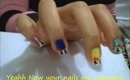 Hello Kitty Nails Art Tutorial (Super Cute)