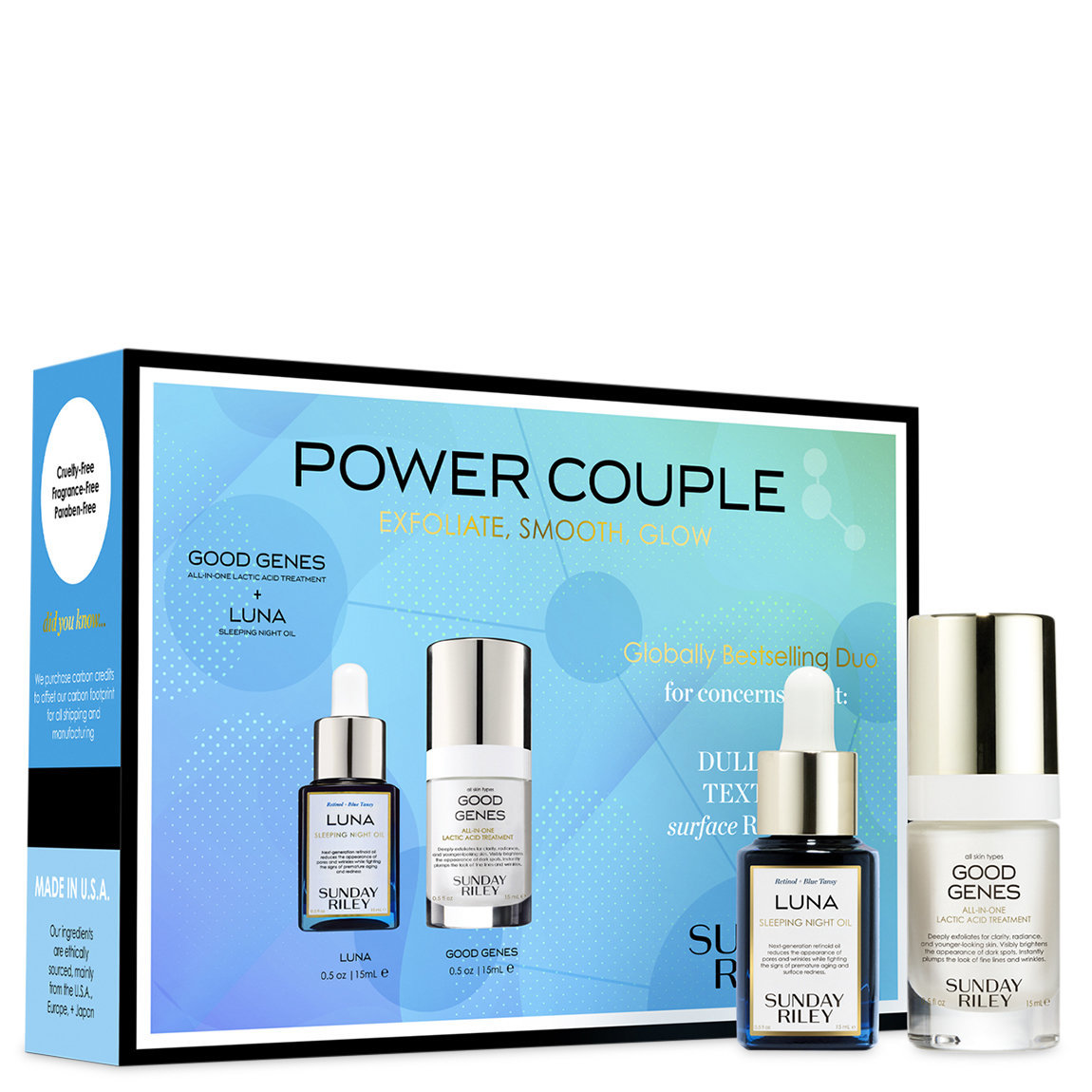 Sunday Riley Power Couple Kit alternative view 1 - product swatch.