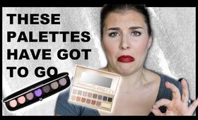 Eyeshadow Palettes I'm Tossing | Bailey B.