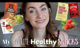 My Favorite HEALTHY Snacks 🥒🍓🍏