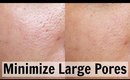 How To Minimize Large Pores (Drugstore) | MissBeautyAdikt