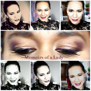 Some of the edited photos of the eye look i did. The cropped centre photo is as clear as i could get taken from my husbands android phone. You could kind of get the idea.
EYE SHAPE/TYPE: Hooded, partially hooded, angled, down-turned eyes