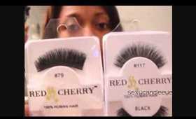 Red Cherry Lash Haul from Madame Madeline
